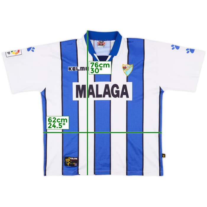 1998-99 Malaga Home Shirt - 8/10 - (L)