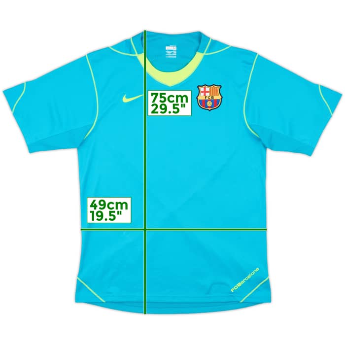 2007-08 Barcelona Player Issue Nike Training Shirt - 9/10 - (M)