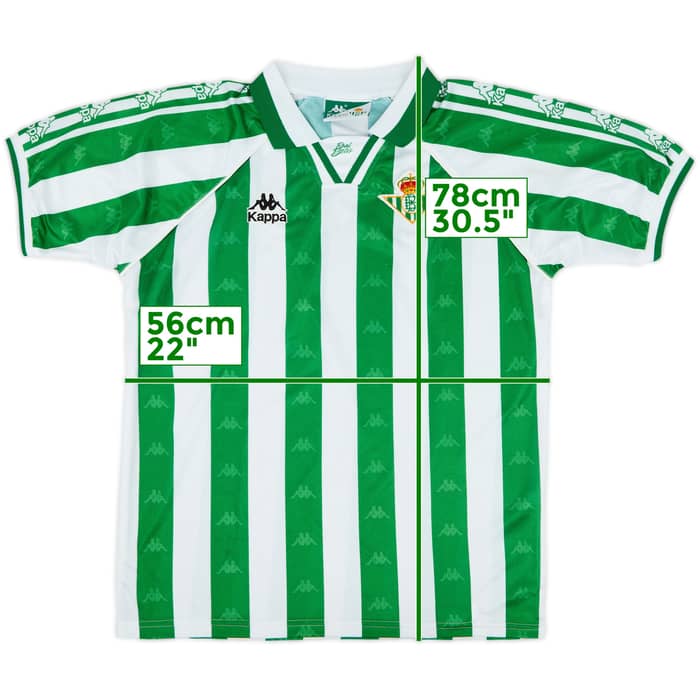 1995-97 Real Betis Home Shirt - 8/10 - (L)