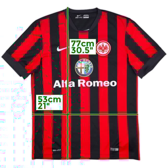 2014-15 Eintracht Frankfurt Home Shirt - 10/10 - (L)