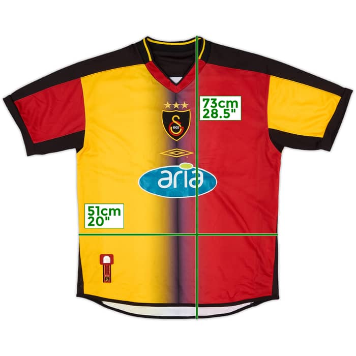 2003-04 Galatasaray Home Shirt - 7/10 - (M)