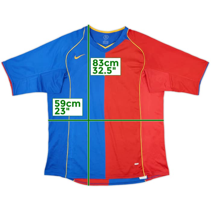 2004-05 FC Basel Home Shirt - 5/10 - (XL)