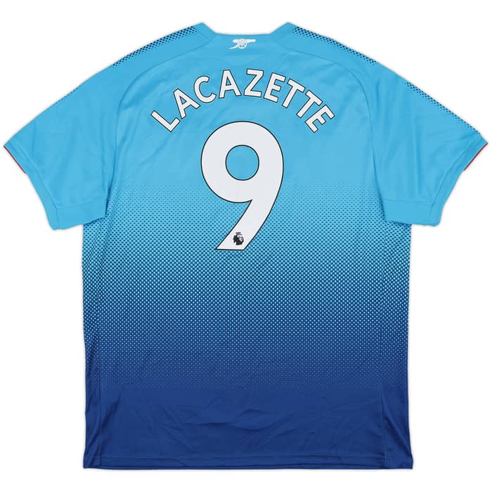 2017-18 Arsenal Away Shirt Lacazette #9 - 8/10 - (XL)