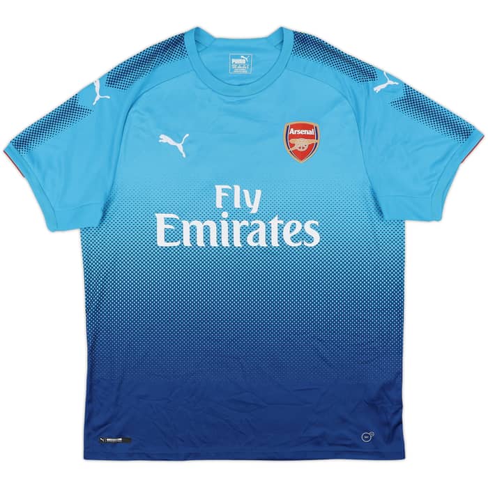 2017-18 Arsenal Away Shirt Lacazette #9 - 8/10 - (XL)