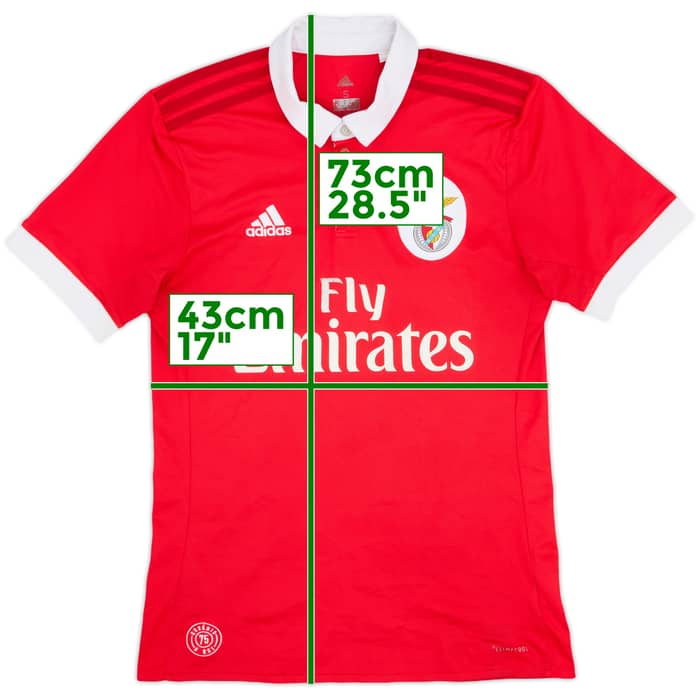 2017-18 Benfica Home Shirt - 5/10 - (S)