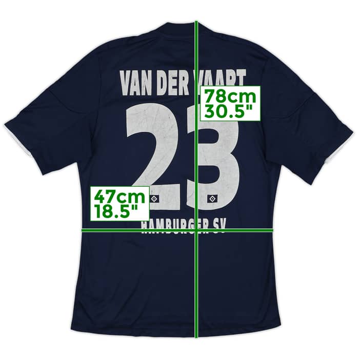 2012-13 Hamburg '125 Years' Away Shirt Van Der Vaart #23 - 4/10 - (M)