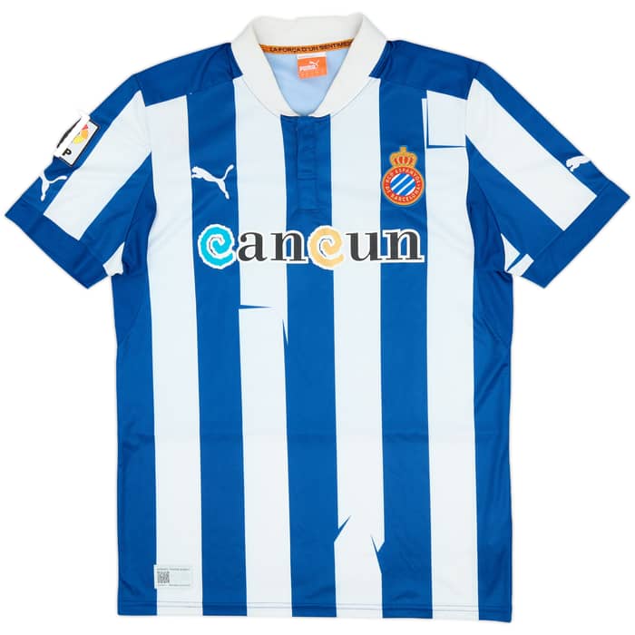 2012-13 Espanyol Home Shirt - 9/10 - (L)