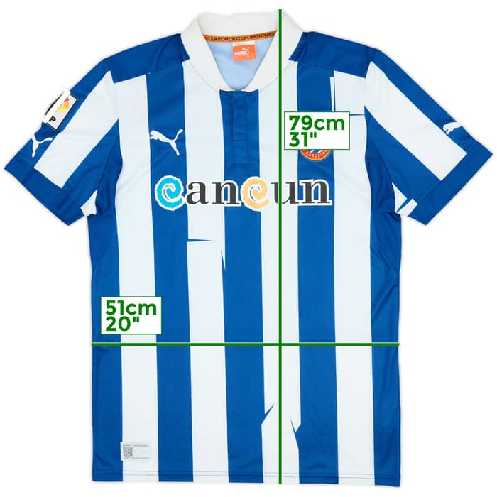 2012-13 Espanyol Home Shirt - 9/10 - (L)