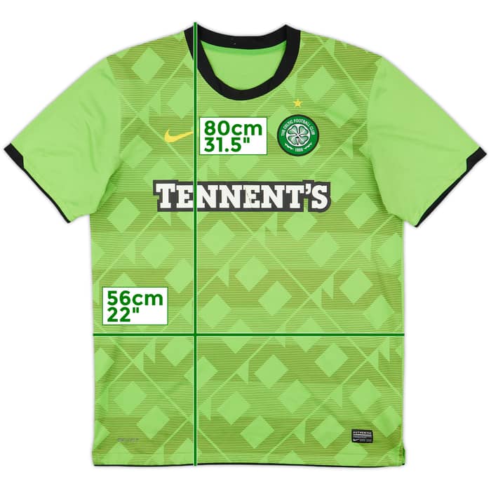 2010-11 Celtic Away Shirt - 6/10 - (L)