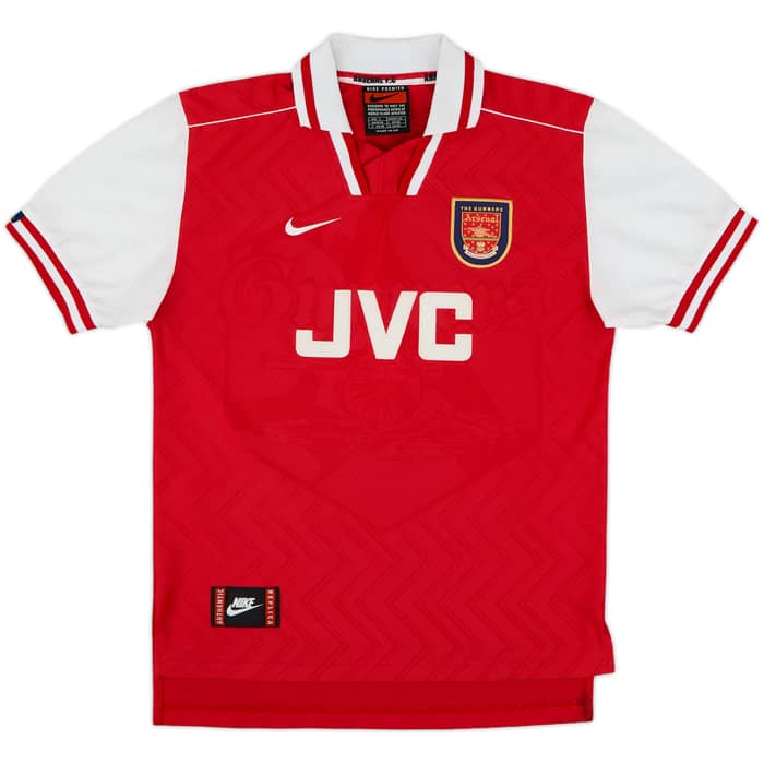 1996-98 Arsenal Home Shirt Vieira #4 - 8/10 - (S)
