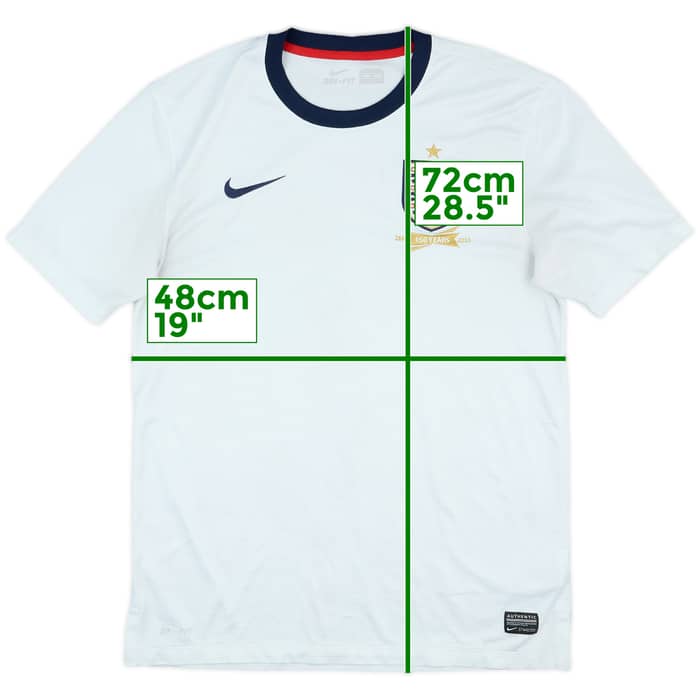 2013 England 150th Anniversary Home Shirt - 5/10 - (M)