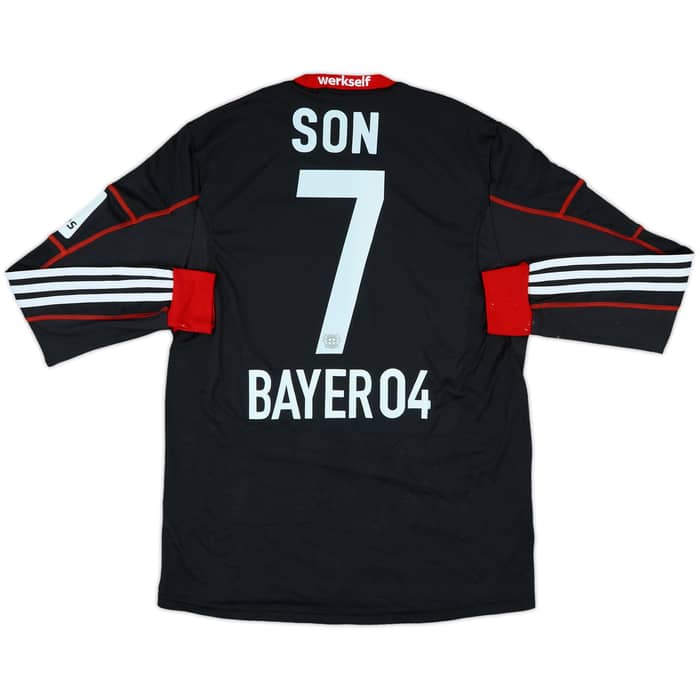 2013-14 Bayer Leverkusen Home L/S Shirt Son #7 - 6/10 - (L)