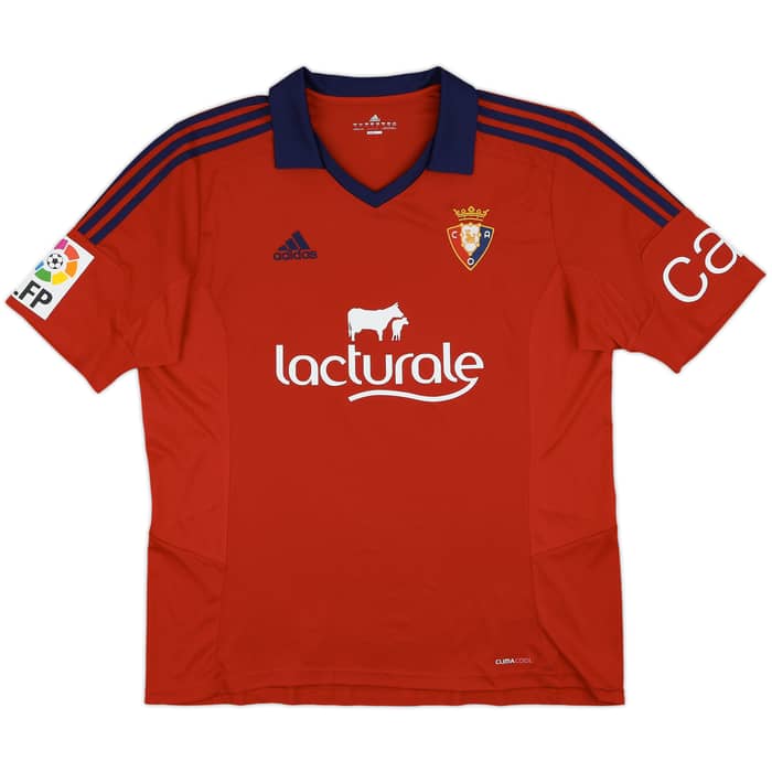 2013-14 Osasuna Home Shirt - 9/10 - (XL)
