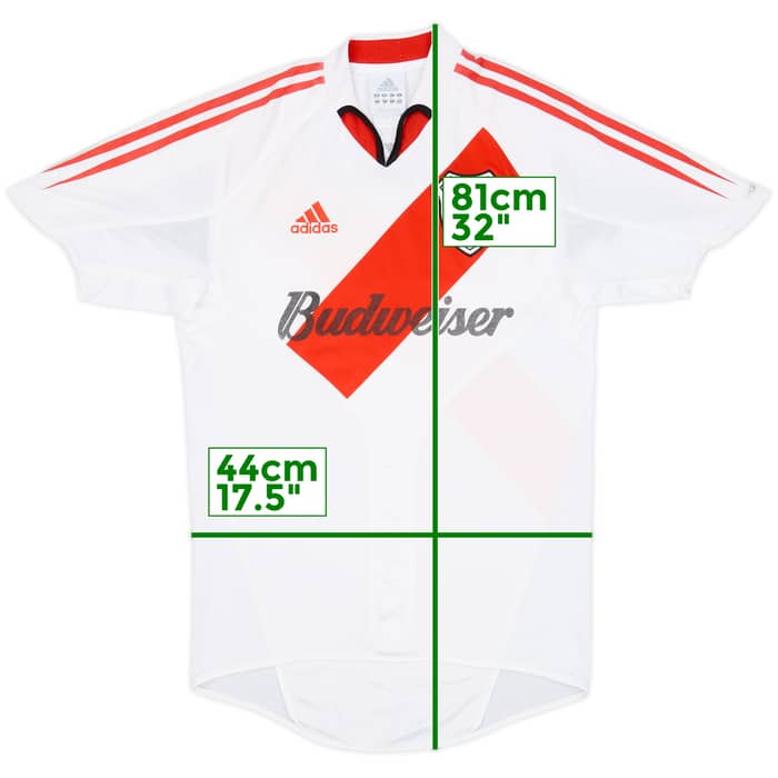 2004-05 River Plate Home Shirt - 7/10 - (XS)