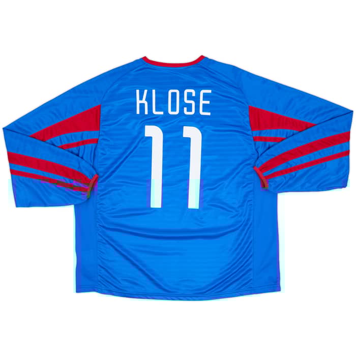 2001-03 Kaiserslautern Player Issue Away L/S Shirt Klose #11 - 8/10 - (XL)