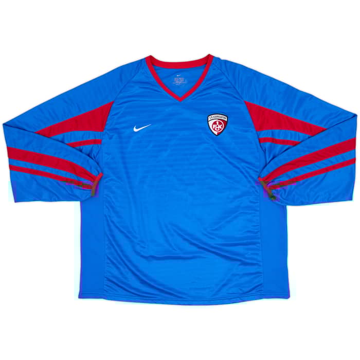 2001-03 Kaiserslautern Player Issue Away L/S Shirt Klose #11 - 8/10 - (XL)