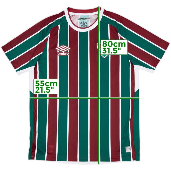 2021 Fluminense Home Shirt - 9/10 - (L)