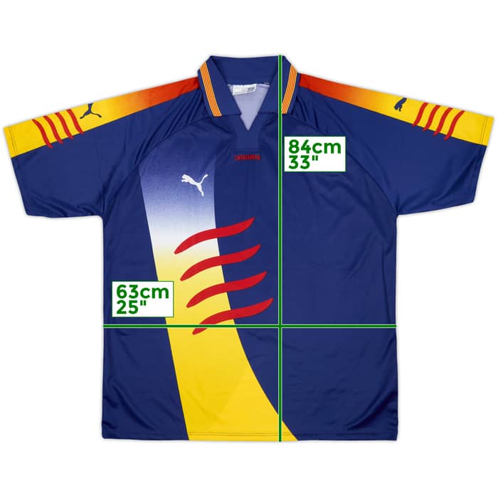 2002 Catalunya Away Shirt - 9/10 - (XXL)