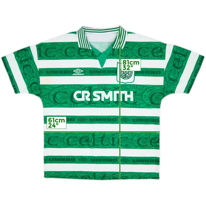 1995-97 Celtic Home Shirt - 8/10 - (XXL)