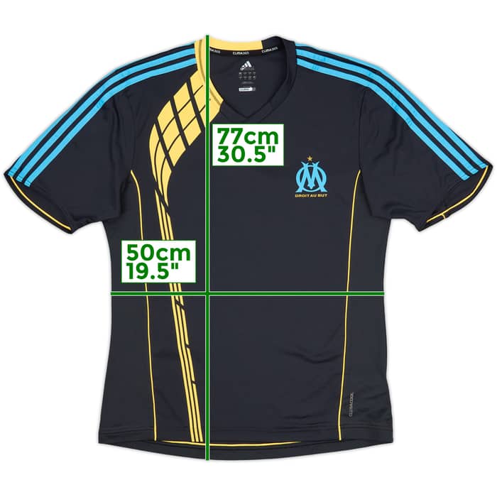 2009-10 Marseille adidas Formotion Training Shirt - 8/10 - (L)