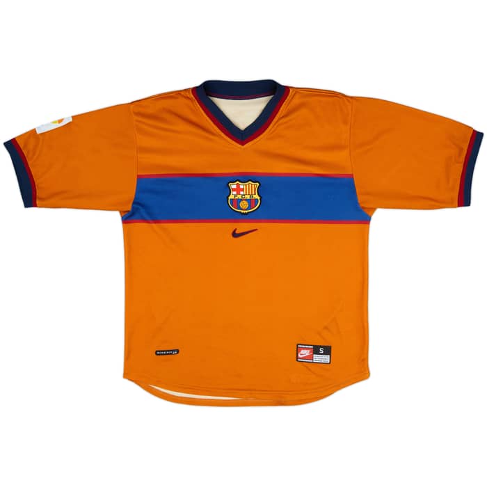 1998-00 Barcelona Third Shirt Rivaldo #11 - 8/10 - (S)