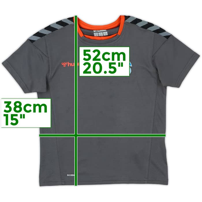 2020-21 Oldham Hummel Training Shirt - 9/10 - (S.Boys)