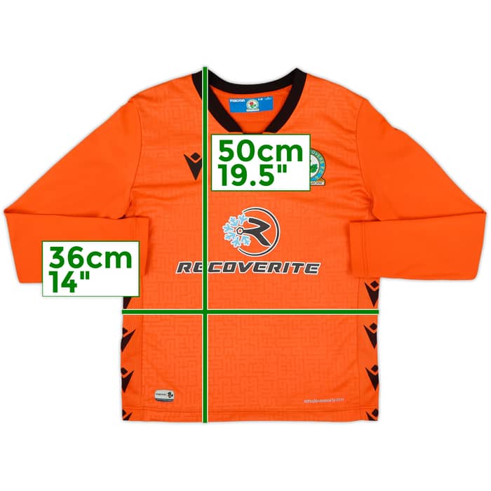 2021-22 Blackburn Rovers GK Shirt - 8/10 - (S.Boys)