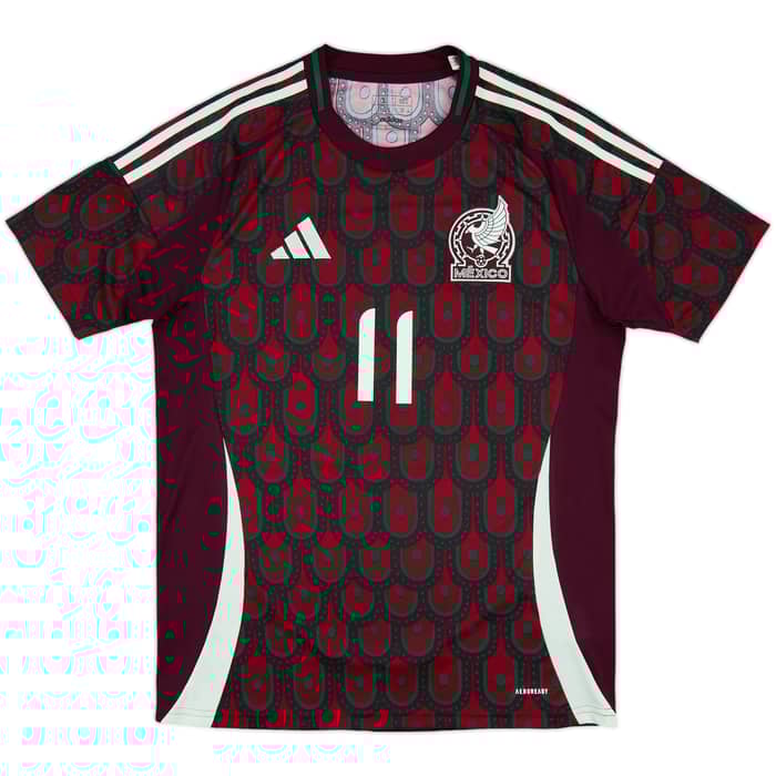 2024-25 Mexico Home Shirt S.Gimenez #11 - 10/10 - (L)