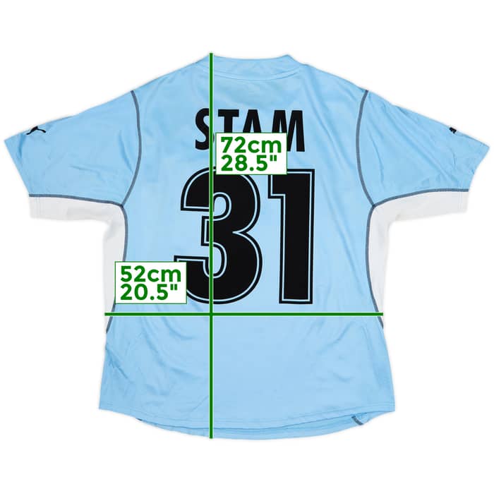 2001-02 Lazio Home Shirt Stam #31 - 6/10 - (L)