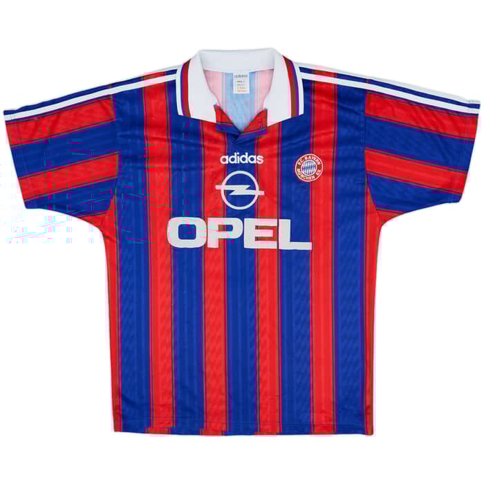 1995-97 Bayern Munich Home Shirt Sforza #14 - 8/10 - (M)