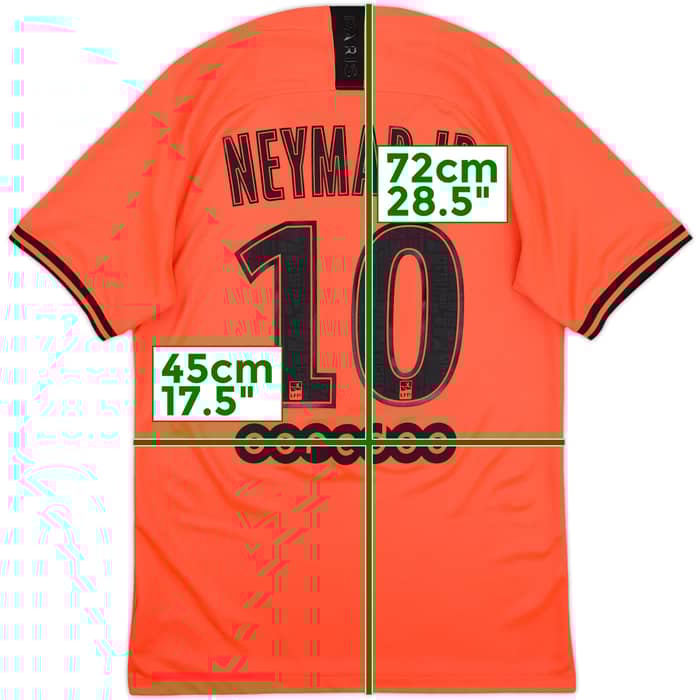 2019-20 Paris Saint-Germain Away Shirt Neymar Jr #10 - 9/10 - (S)