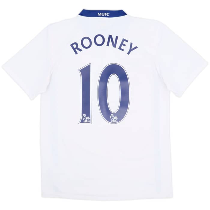 2008-10 Manchester United Away Shirt Rooney #10 - 7/10 - (S)