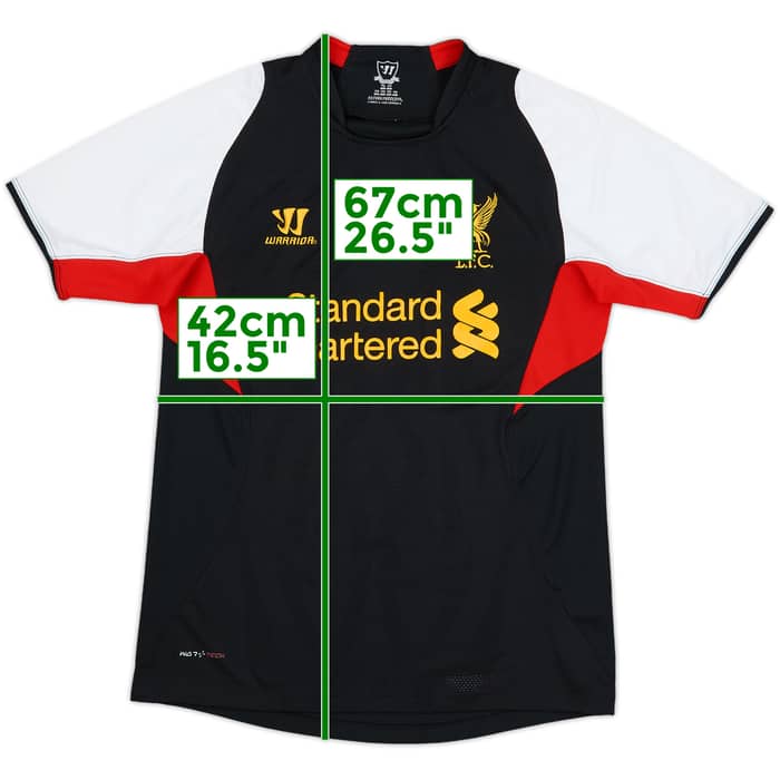 2012-13 Liverpool Warrior Training Shirt - 7/10 - (XL.Boys)