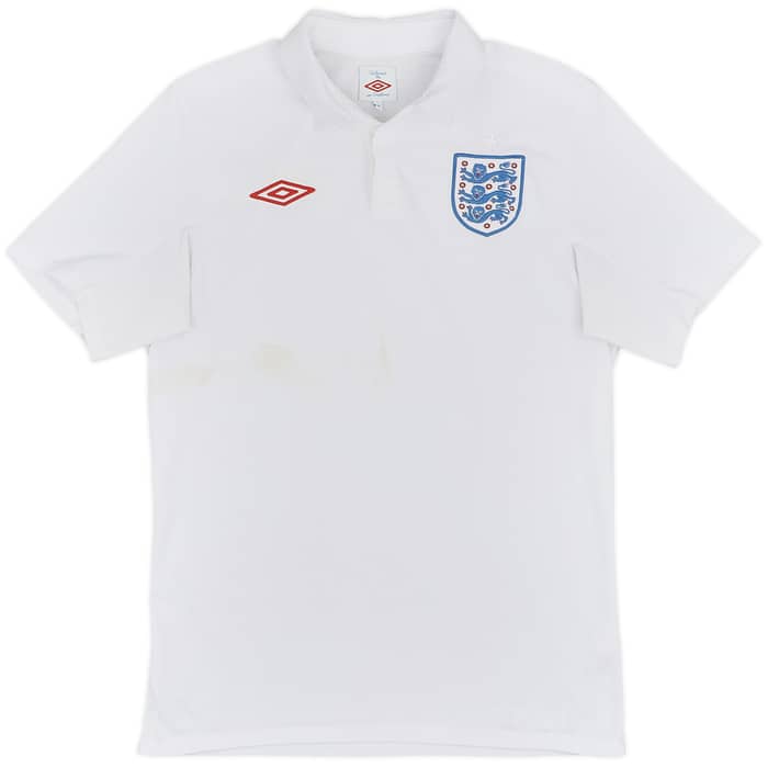 2009-10 England Home Shirt - 5/10 - (S)
