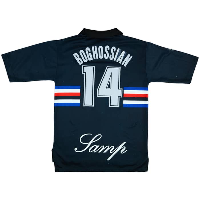1997-98 Sampdoria Match Issue Third Shirt Boghossian #14
