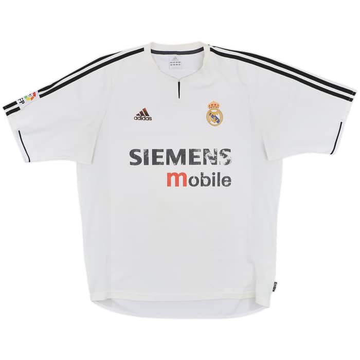 2003-04 Real Madrid Home Shirt - 5/10 - (L)