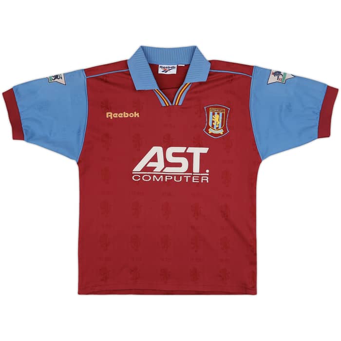 1995-97 Aston Villa Home Shirt - 5/10 - (S)