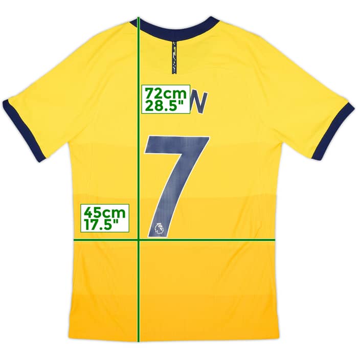 2020-21 Tottenham Authentic Third Shirt Son #7 - 7/10 - (S)