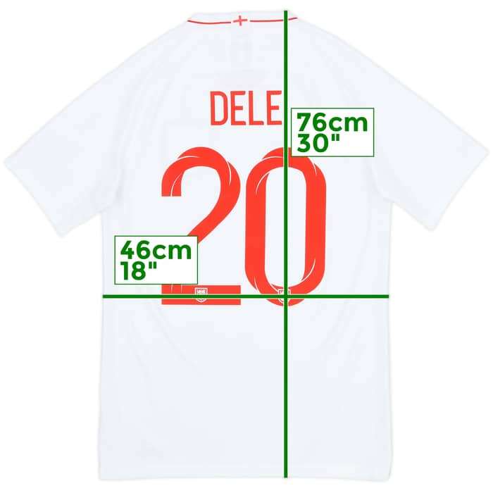 2018-19 England Home Shirt Dele #20 - 10/10 - (S)