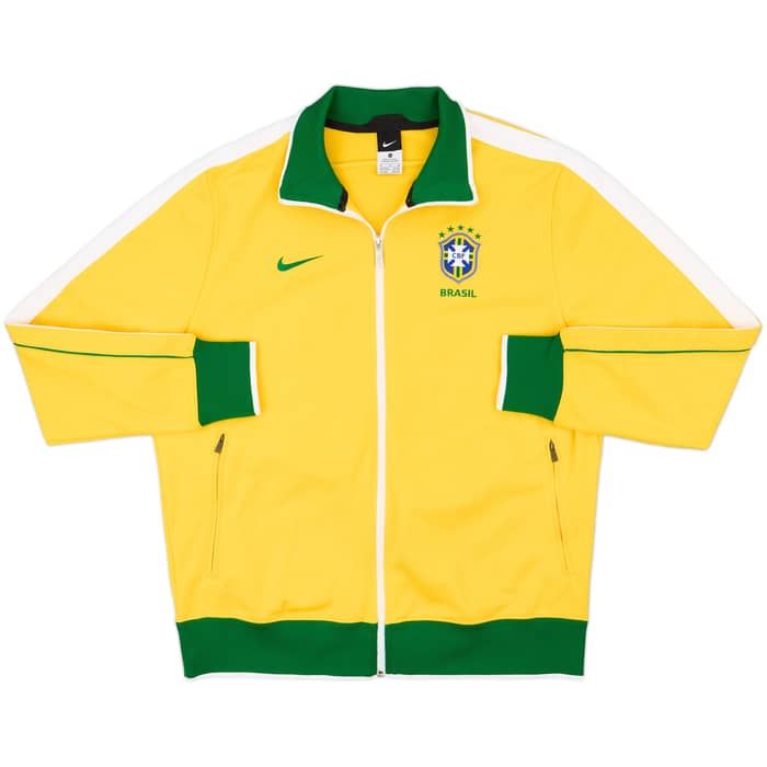 2010-11 Brazil Nike Track Jacket - 8/10 - (XL)