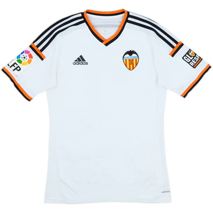 2014-15 Valencia Home Shirt A.Negredo #7 - 8/10 - (S)