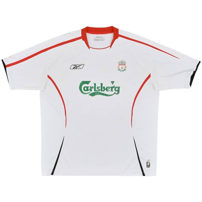 2005-06 Liverpool Away Shirt Fowler #11 - 8/10 - (XL)