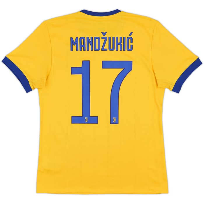 2017-18 Juventus Away Shirt Mandzukic #17 - 7/10 - (M)