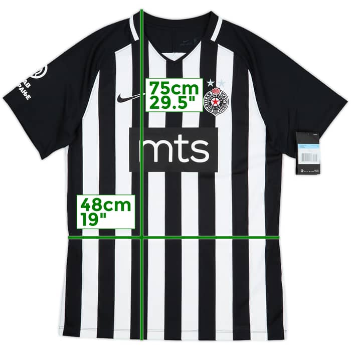 2020-21 FK Partizan Home Shirt (M)