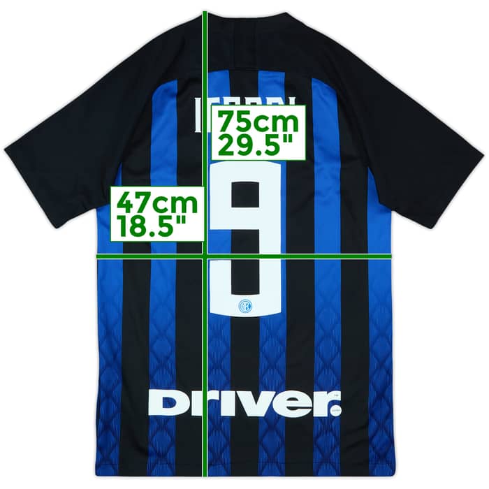 2017-18 Inter Milan Home Shirt Icardi #9 (S)