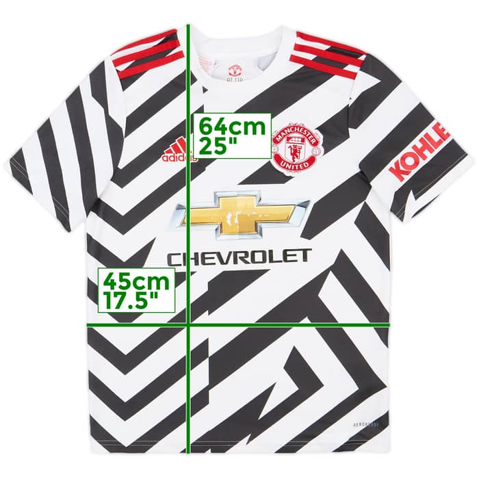 2020-21 Manchester United Third Shirt - 5/10 - (L.Boys)