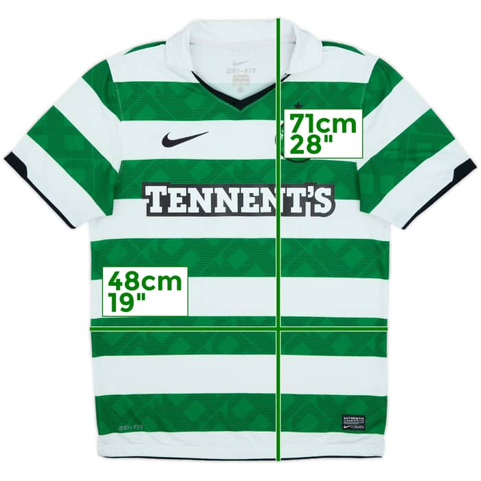 2010-12 Celtic Home Shirt - 6/10 - (S)