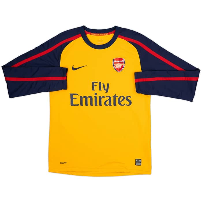 2008-09 Arsenal Away L/S Shirt Fabregas #4 - 8/10 - (S)