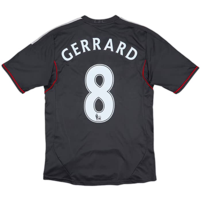2011-12 Liverpool Away Shirt Gerrard #8 - 7/10 - (S)