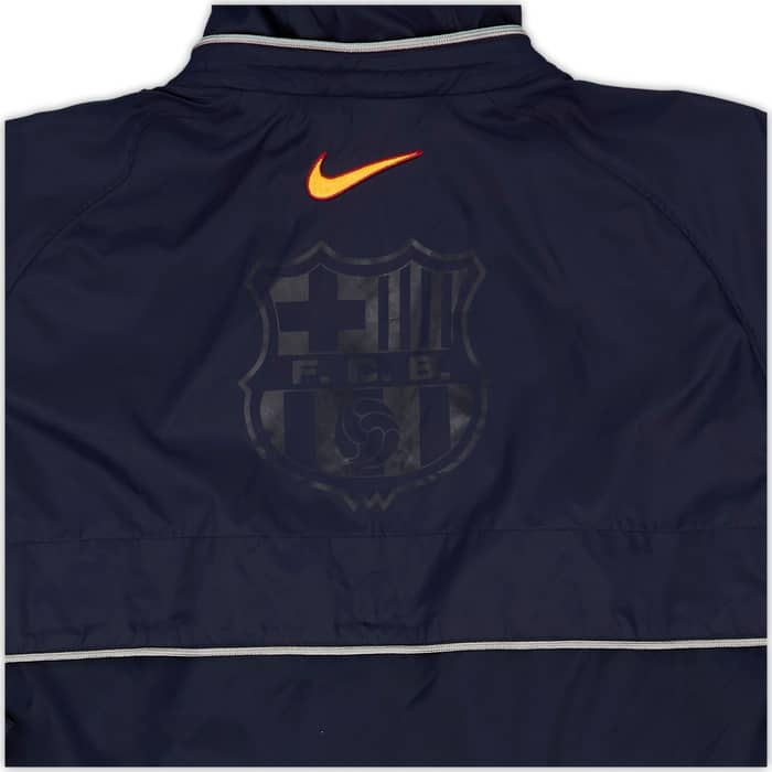 2000-01 Barcelona Nike Hooded Rain Jacket - 10/10 - (M)